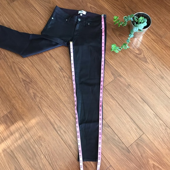 PAIGE Verdugo Ankle Coated Skinny Jeans Size 27 - Picture 8 of 8